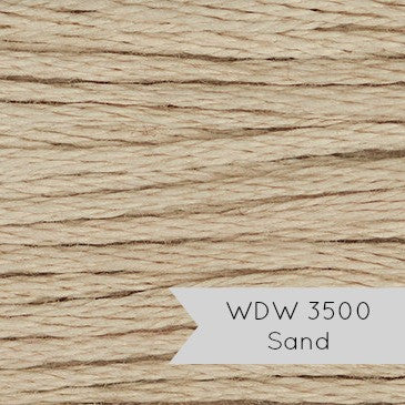 Weeks Dye Works Hand Over Dyed Embroidery Floss - Sand (3500) Floss - Snuggly Monkey