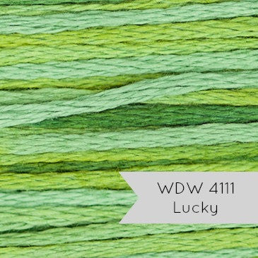 Weeks Dye Works Hand Over Dyed Embroidery Floss - Lucky (4111) Floss - Snuggly Monkey