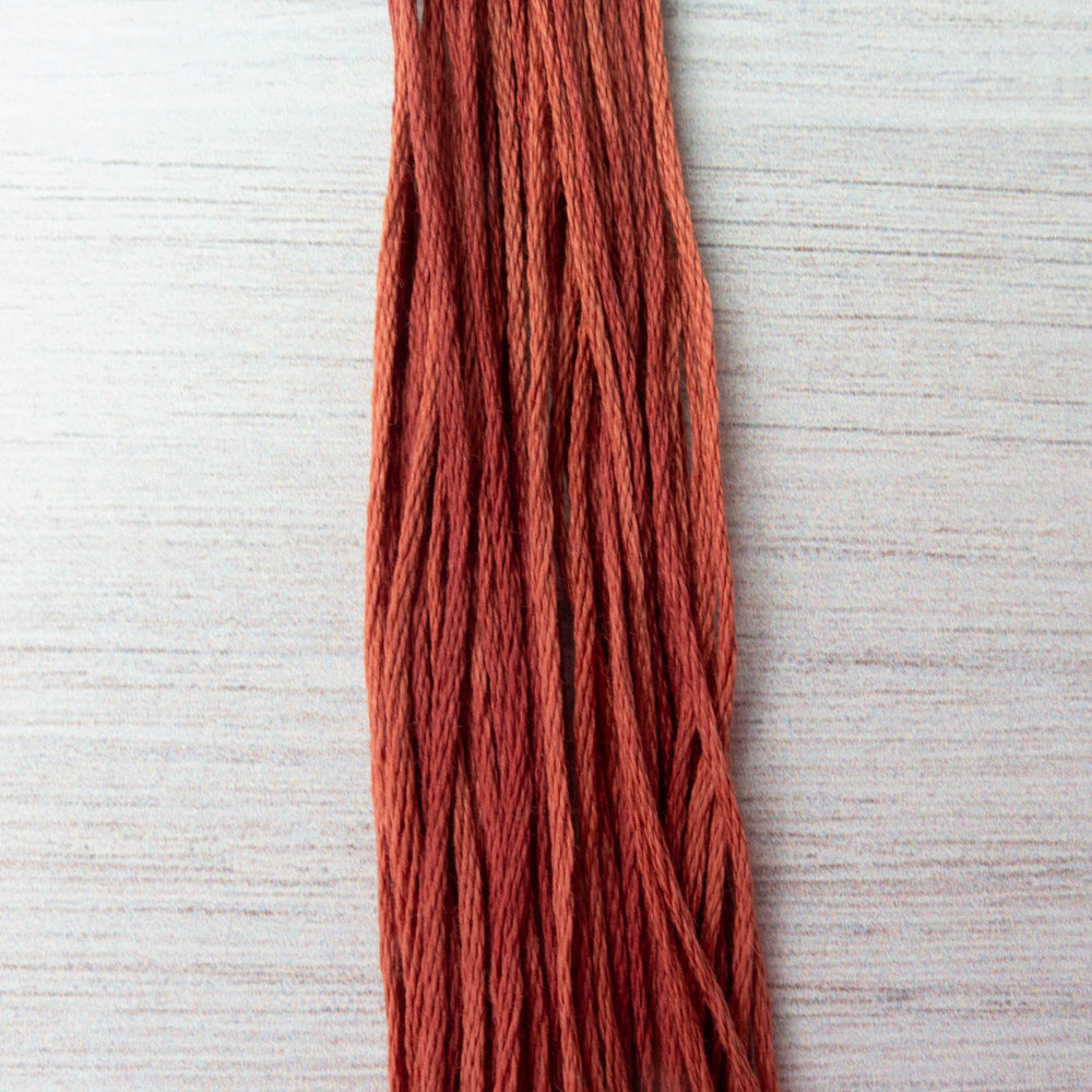 Weeks Dye Works Hand Over Dyed Embroidery Floss - Carolina Clay (2239a) Floss - Snuggly Monkey