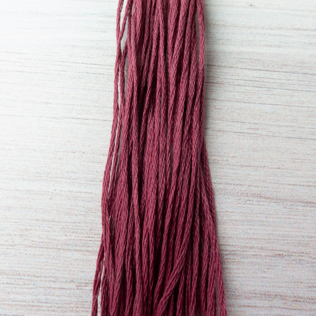 Weeks Dye Works Hand Over Dyed Embroidery Floss - Williamsburg Red (3850) Floss - Snuggly Monkey