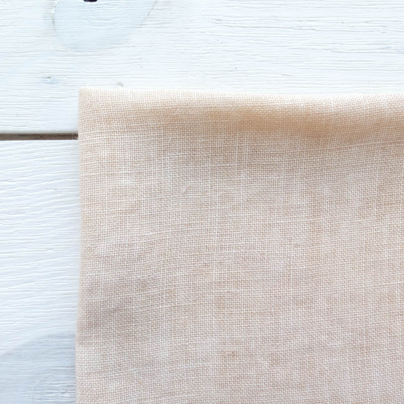 Weeks Dye Works Hand Dyed Linen -32 ct Cross Stitch Fabric Parchment Fabric - Snuggly Monkey