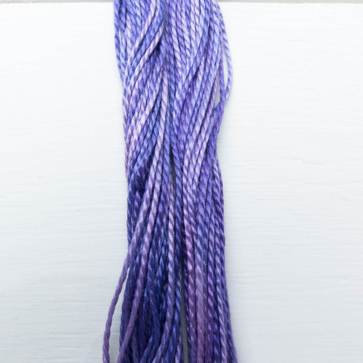 Size 3 Perle Cotton Thread - Weeks Dye Works Peoria Purple (2333) Perle Cotton - Snuggly Monkey