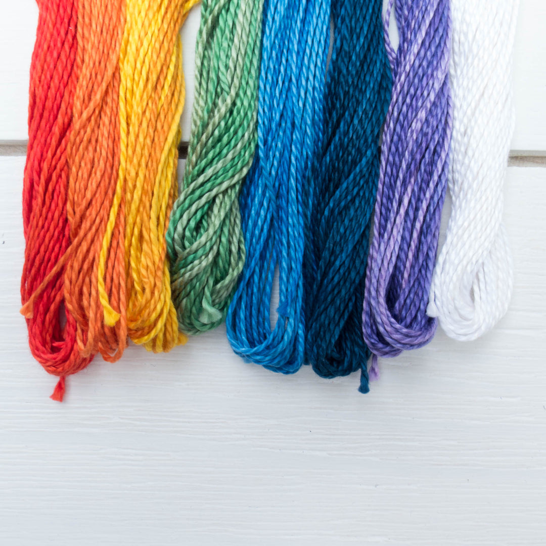 Metallic Wool Felt Sheet - Rainbow – Snuggly Monkey