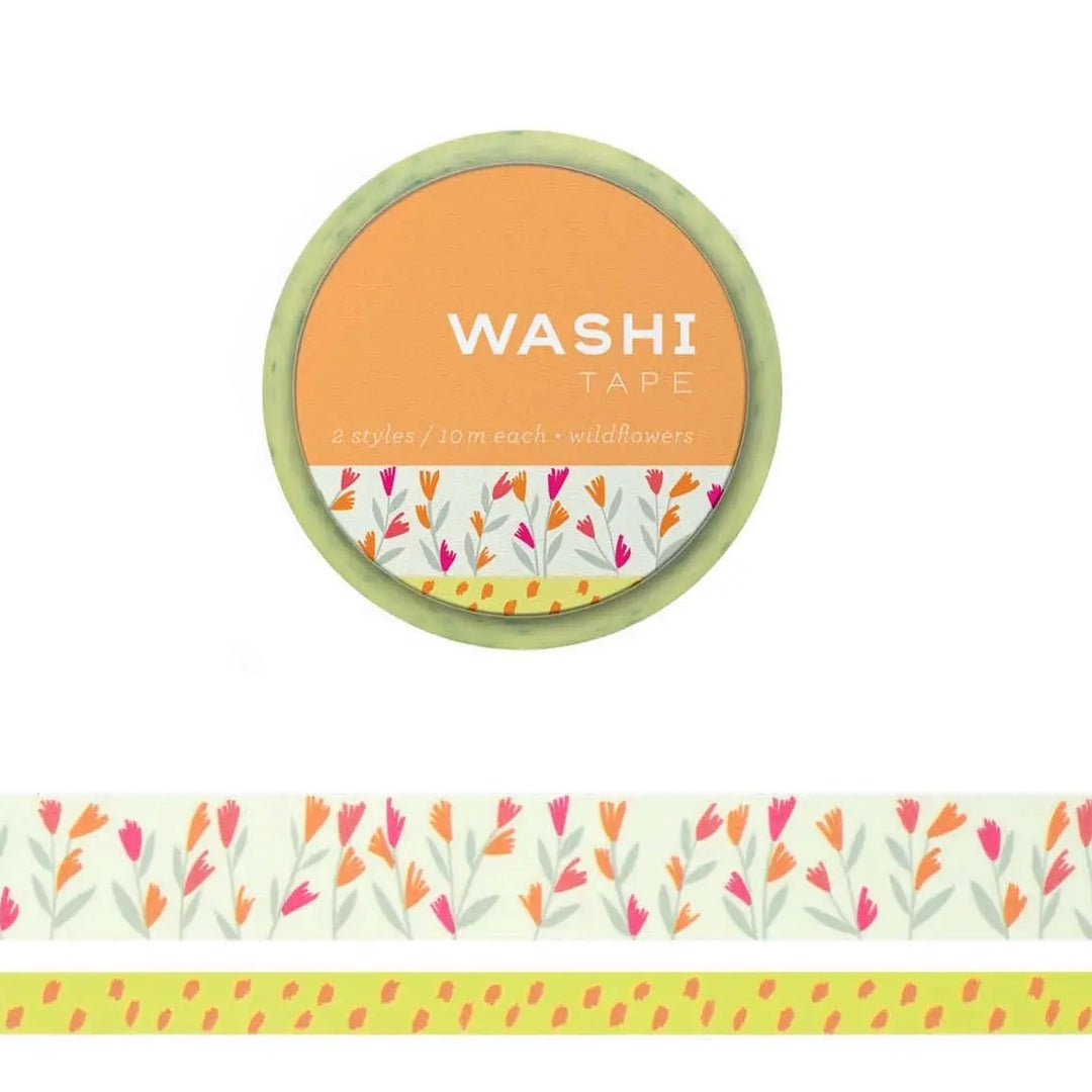 Wildflower Washi Tape (2 Pack)