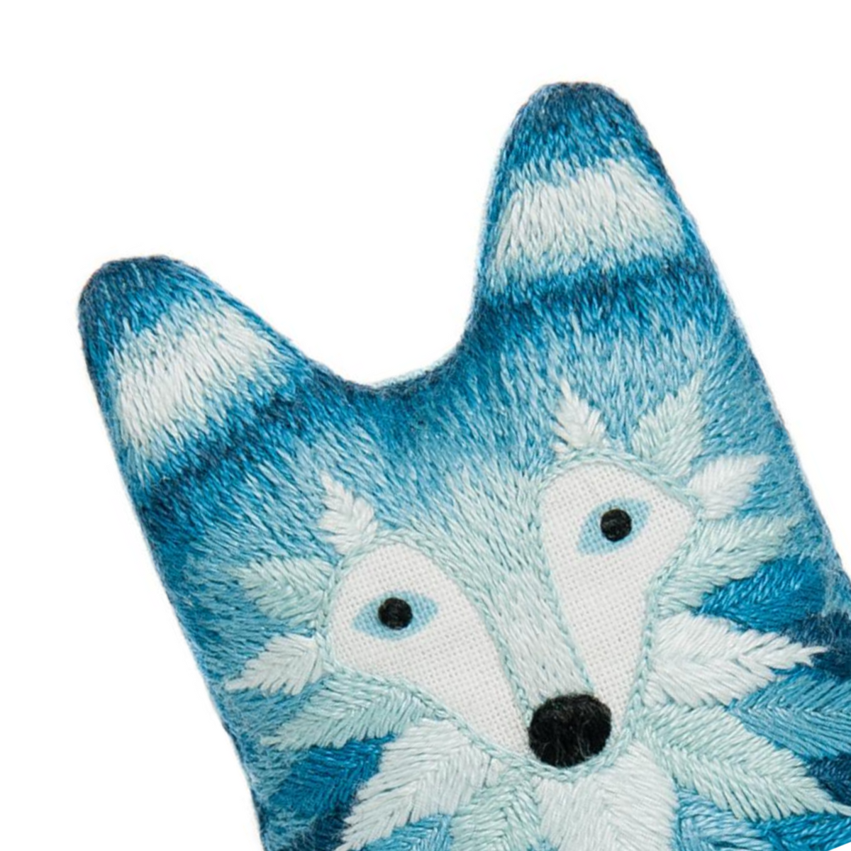 Wolf Doll Embroidery Kit – Snuggly Monkey