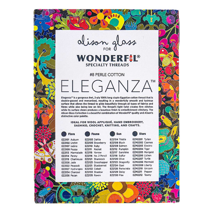 Wonderfil Perle Cotton Set - Alison Glass Fauna