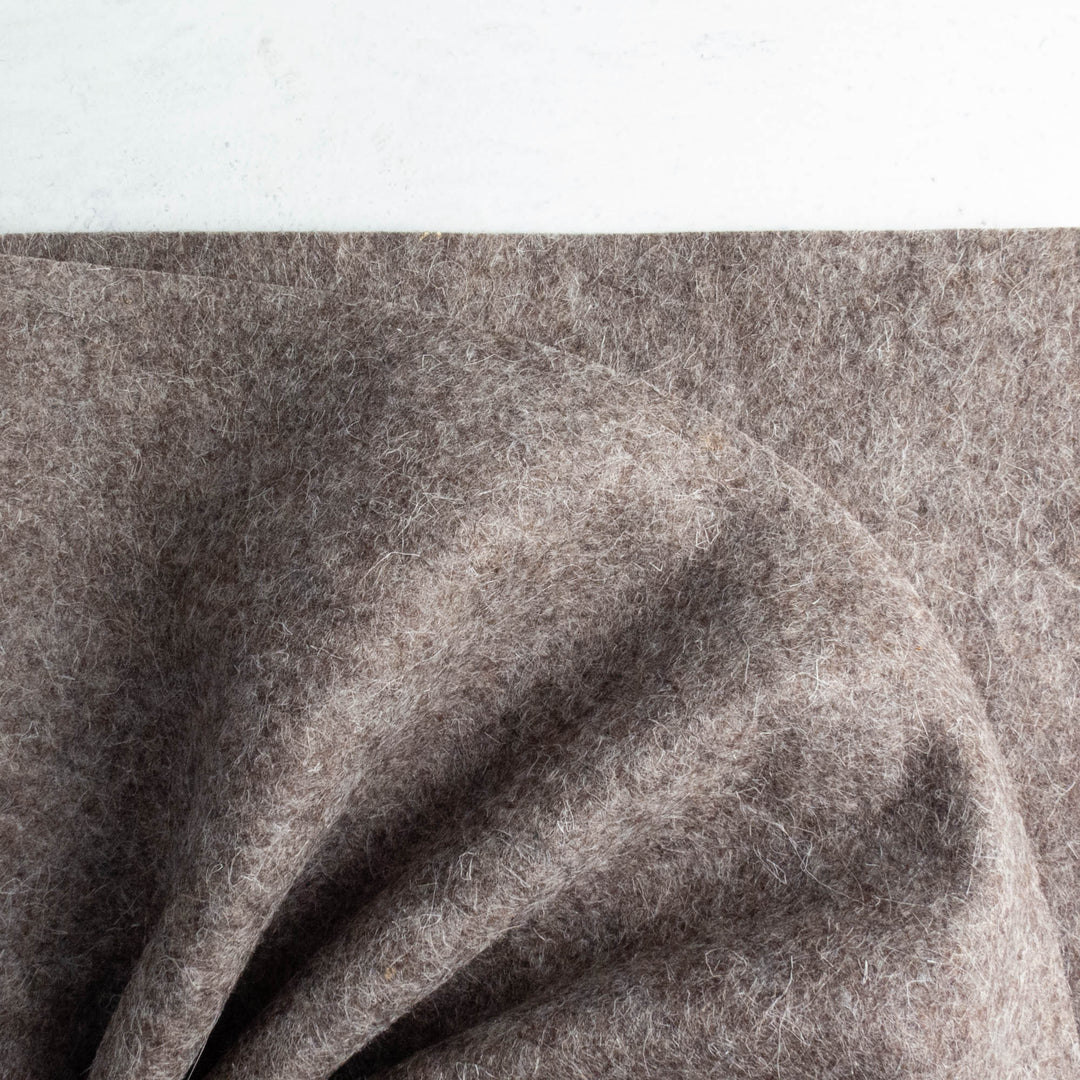 Wool Felt Sheet -Heather Brown (88) – Snuggly Monkey