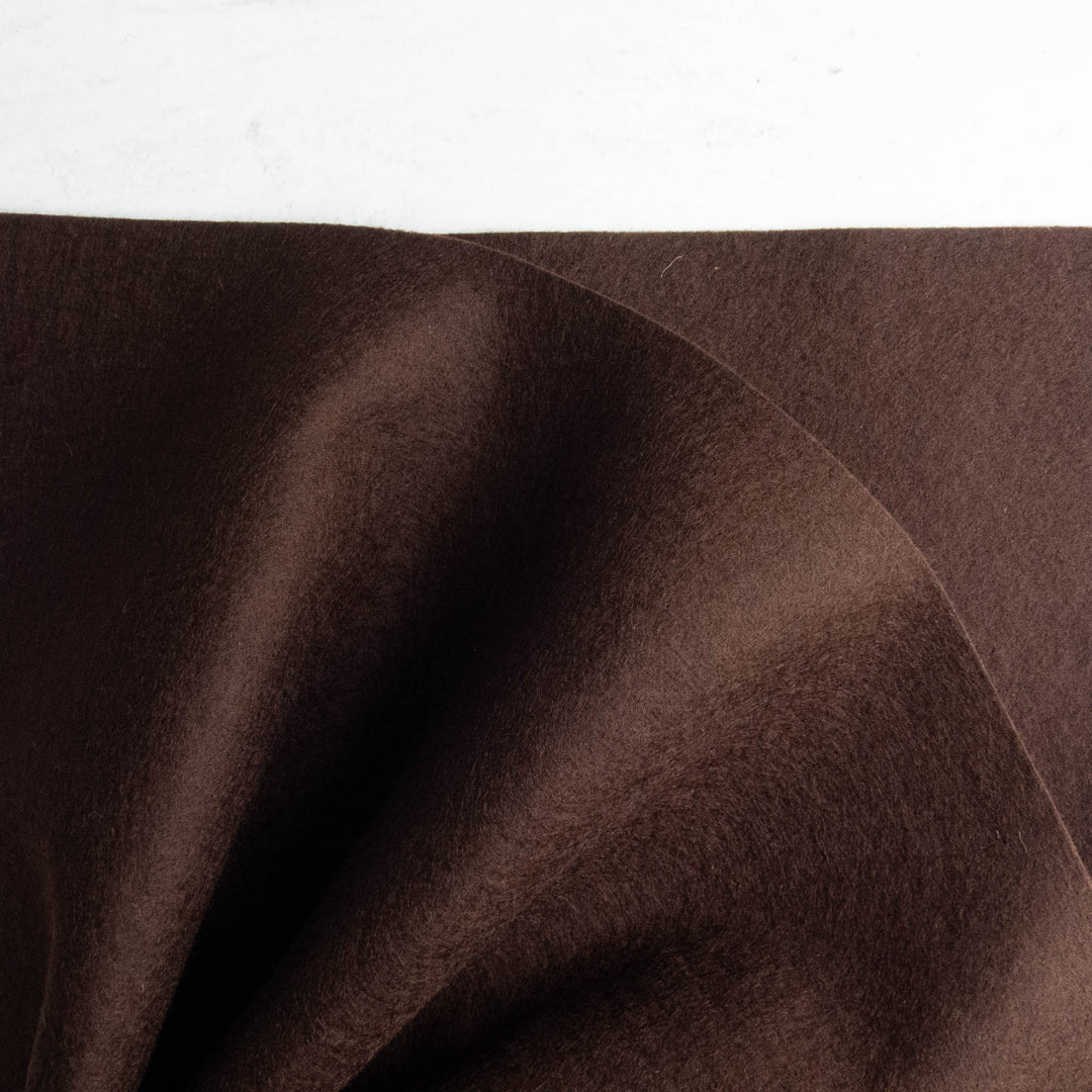 Black Merino Wool Felt Sheet: 18 x 18, 1 mm Thick