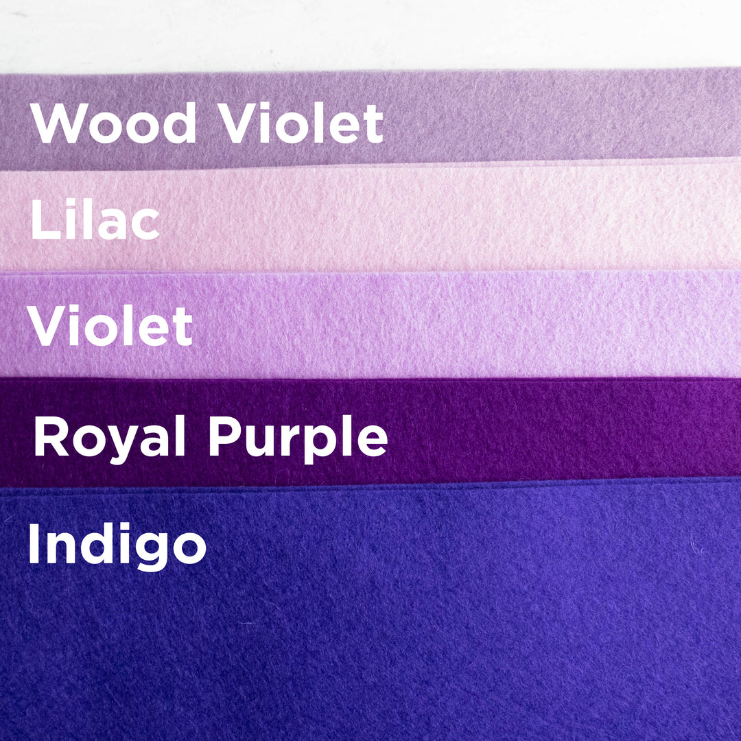 Purple Felt Sheet 