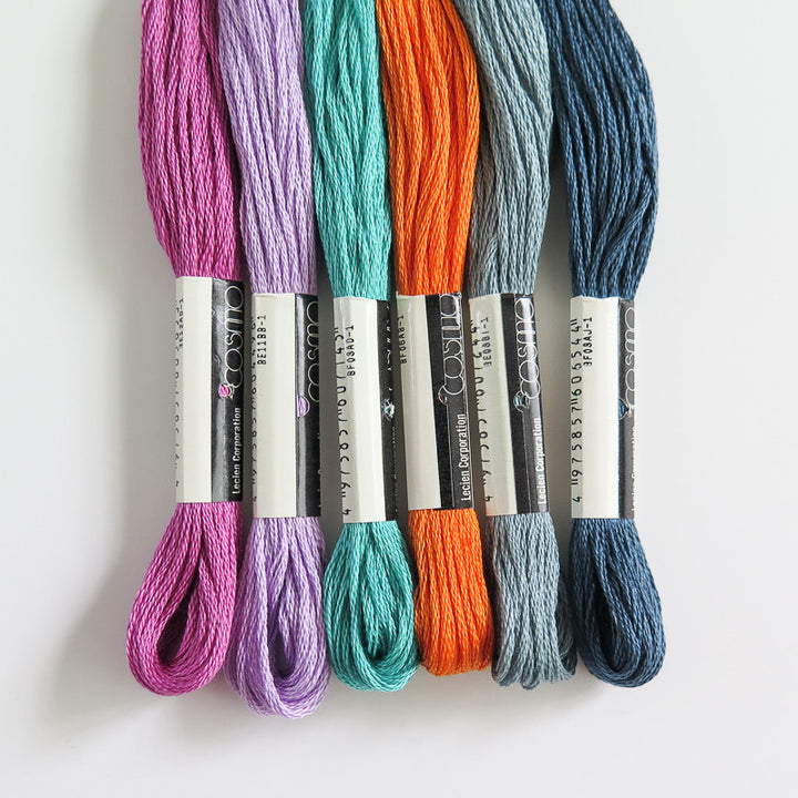 Grand Central Embroidery Thread Set Floss - Snuggly Monkey