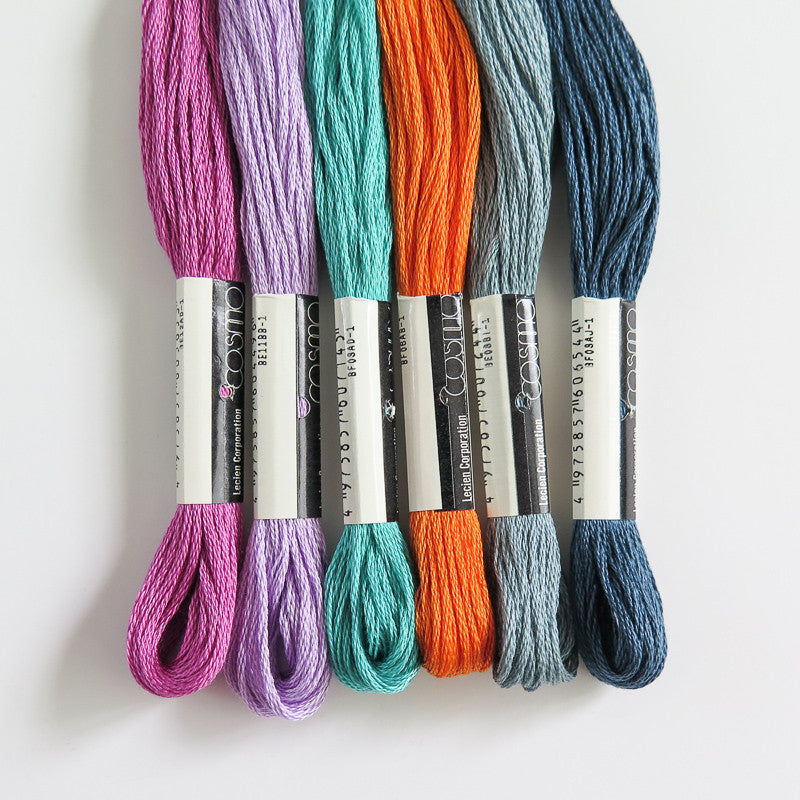 Grand Central Embroidery Thread Set Floss - Snuggly Monkey