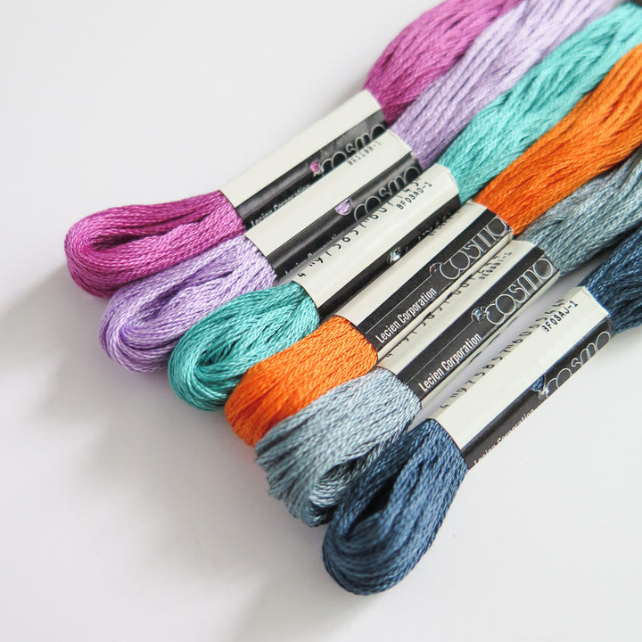 Grand Central Embroidery Thread Set Floss - Snuggly Monkey