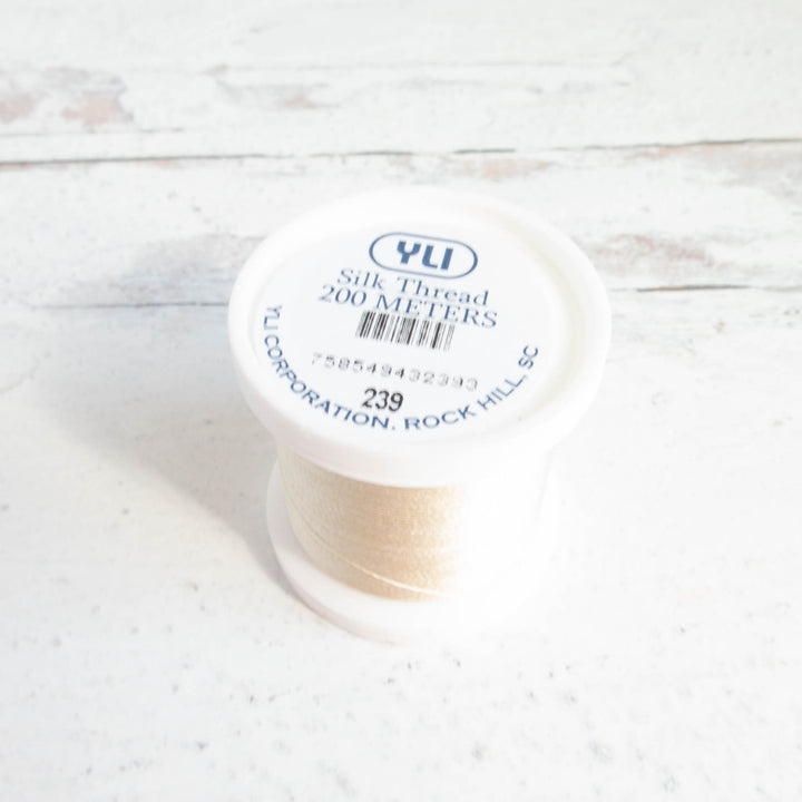 YLI Silk #100 Thread - Natural (239)