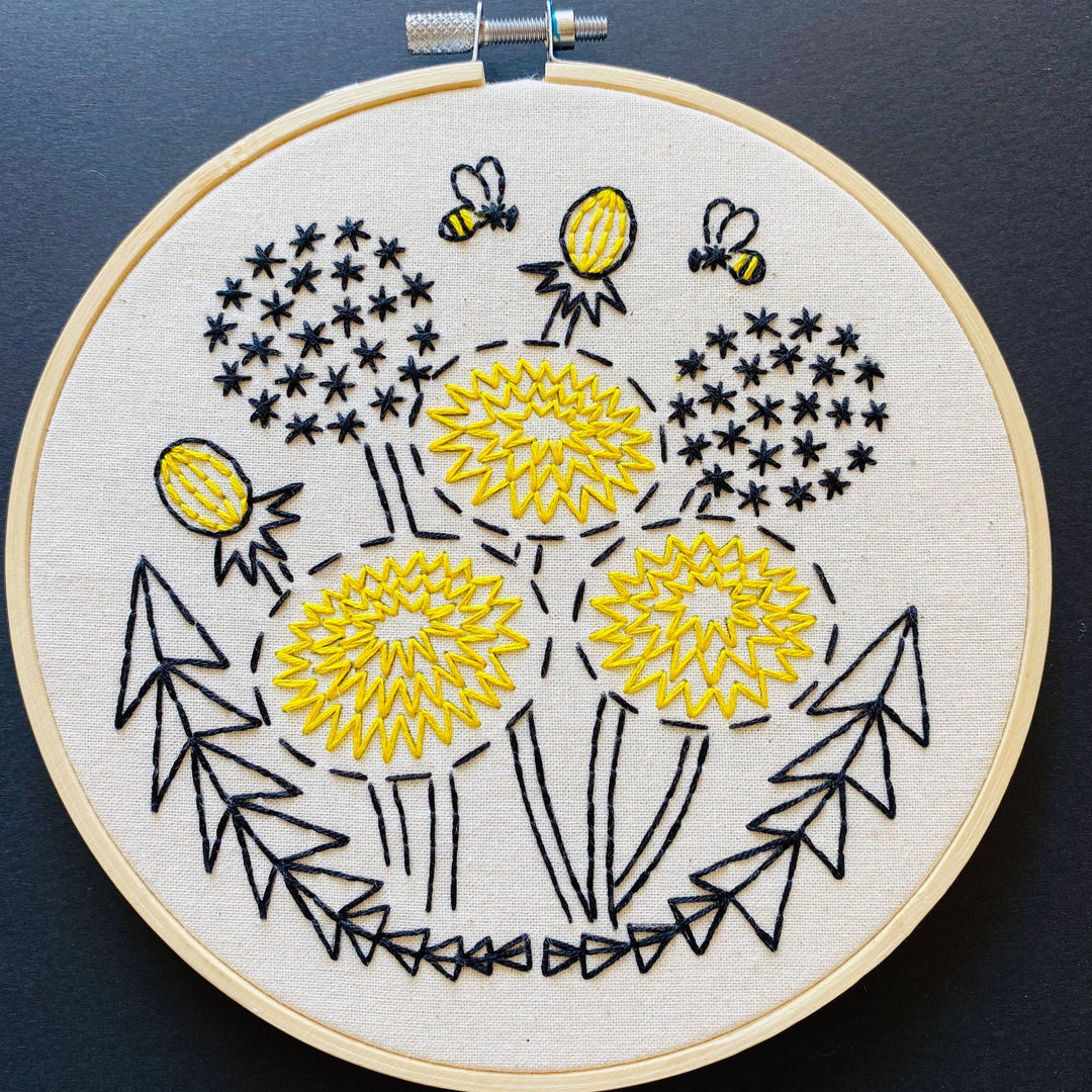 Hand Embroidery Kit - Beginner Learn Embroidery Kit with Video Tutorials –  Little Stitchy Bee