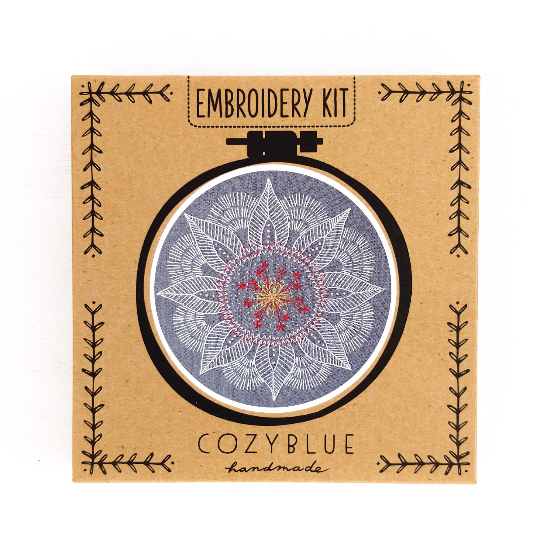 Autumn Lady Embroidery Kit – Snuggly Monkey