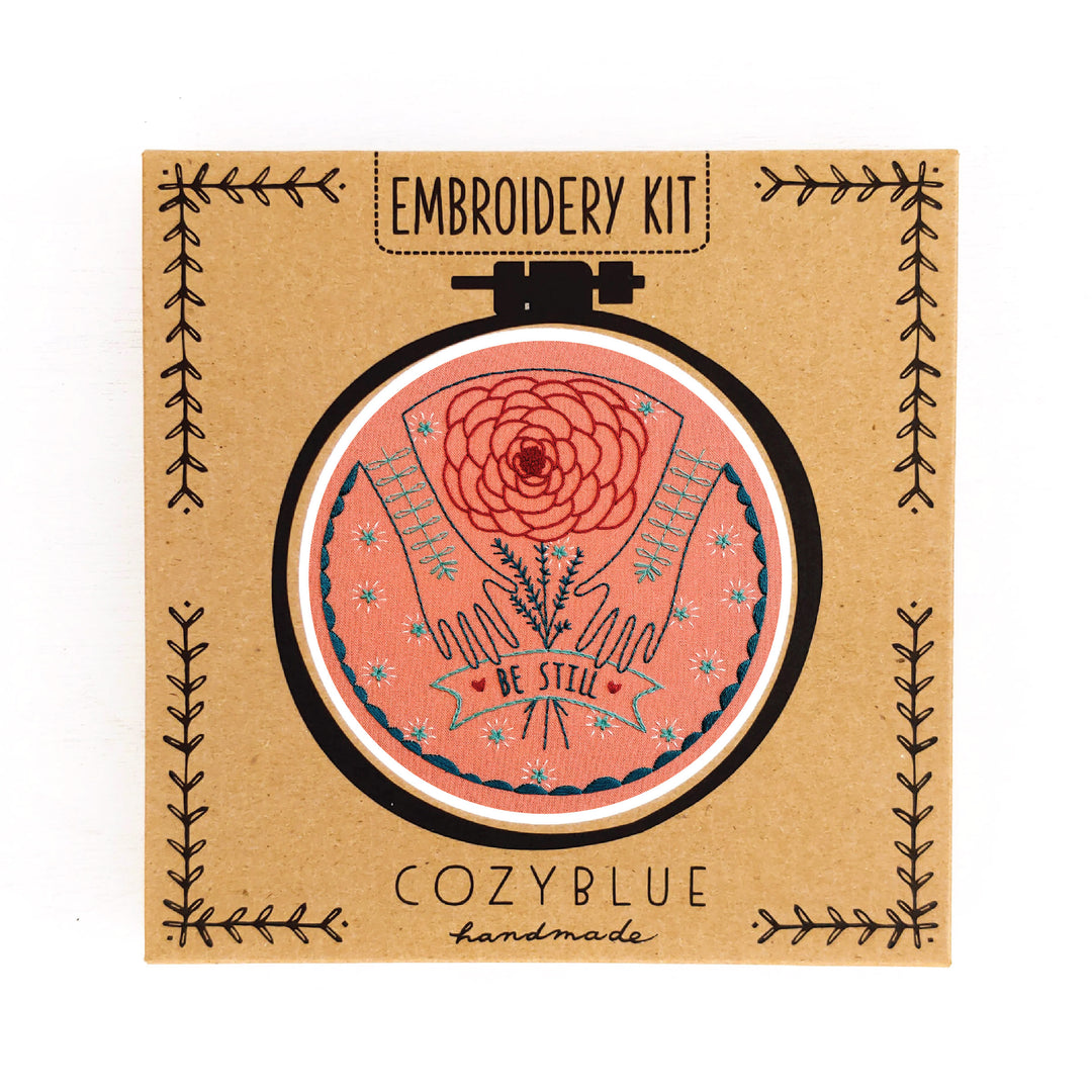 Be Still Embroidery Kit