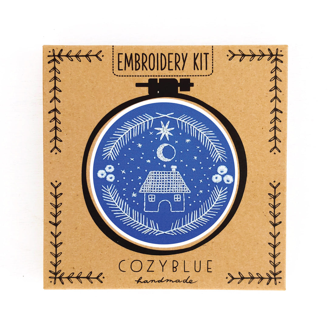 Holiday Home Embroidery Kit
