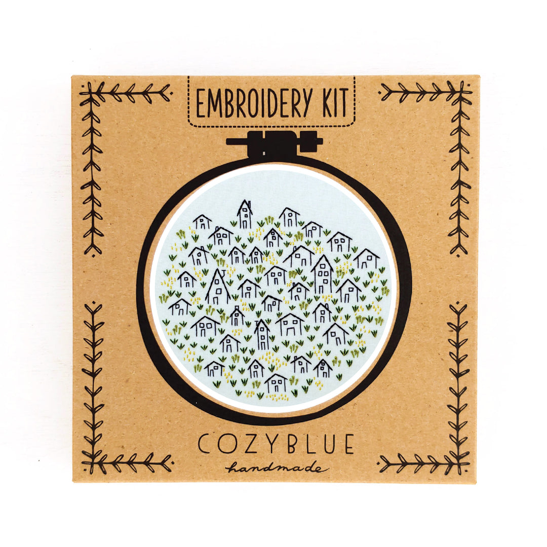 It Takes a Village Embroidery Kit