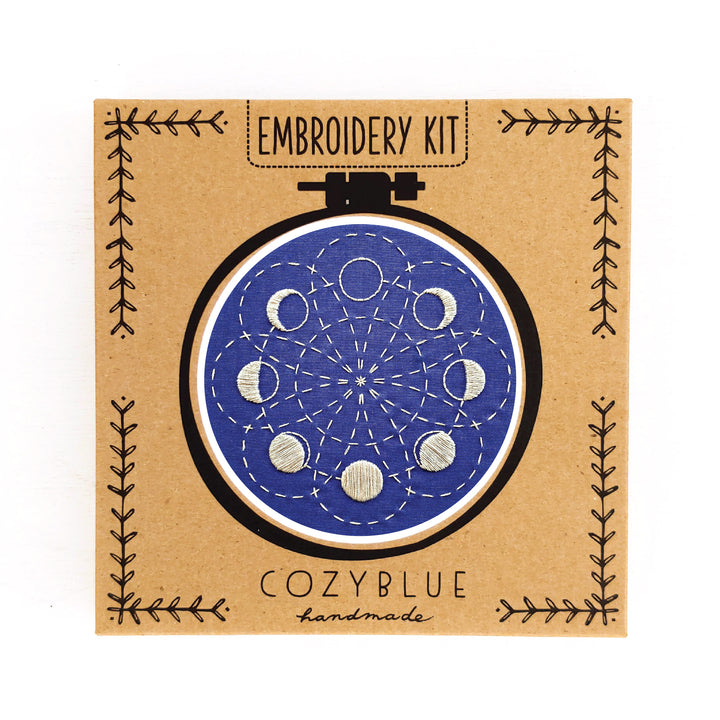 Lunar Blossom Embroidery Kit