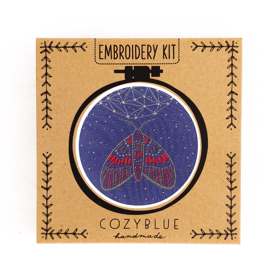 Midnight Flight Embroidery Kit