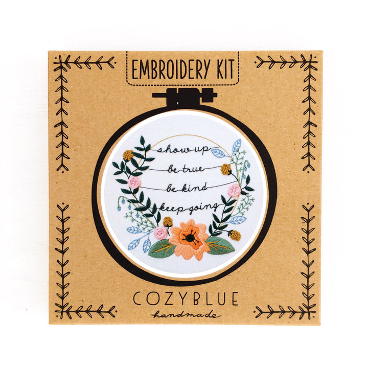 Show Up Embroidery Kit