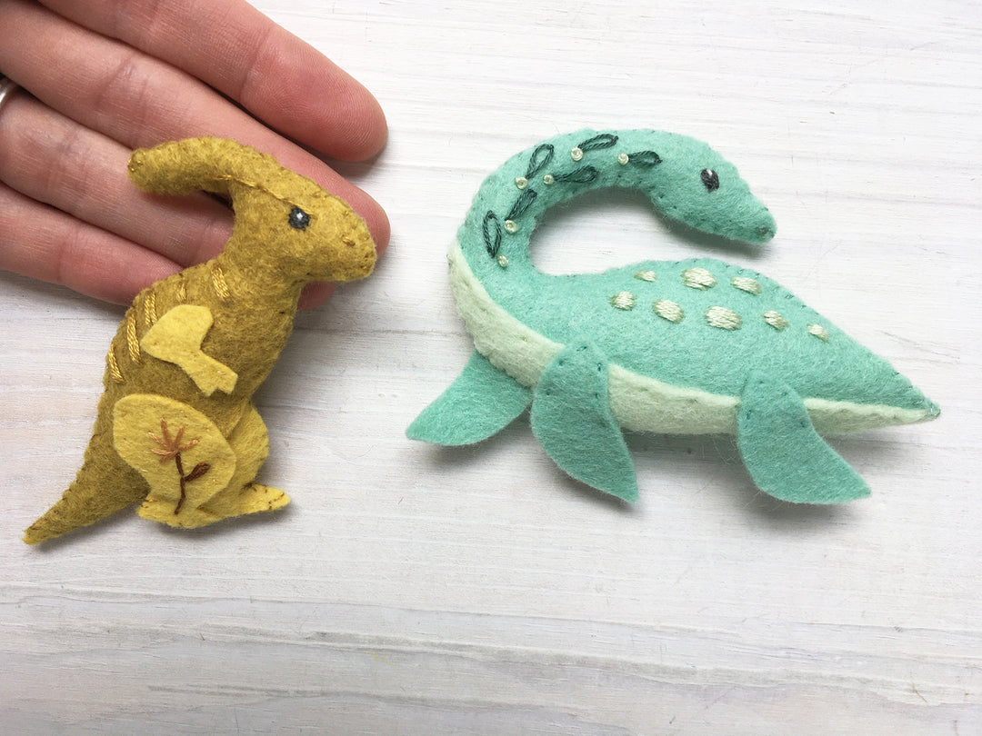 Dinos Felt Animals PDF Pattern