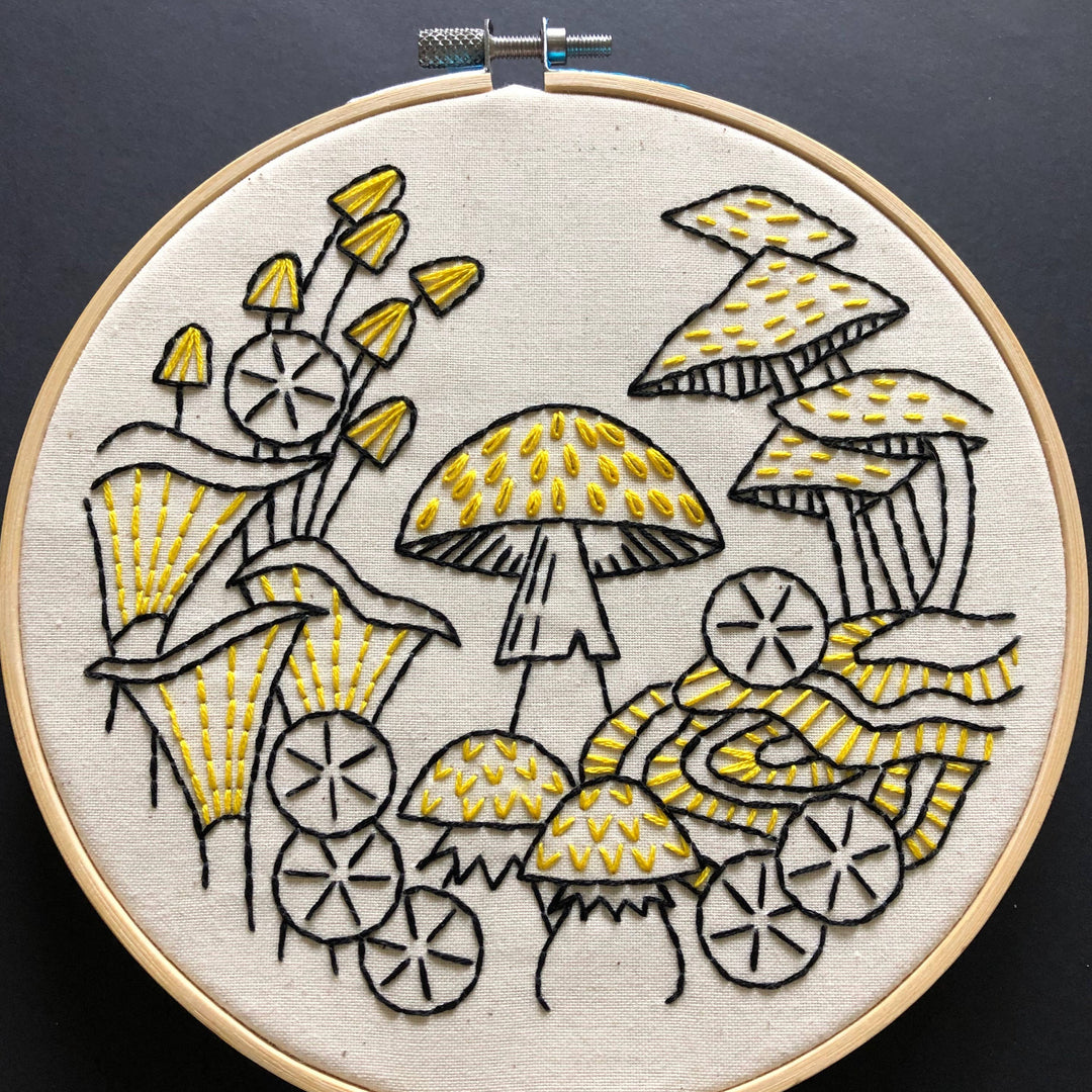 Fungus Among Us Embroidery Kit