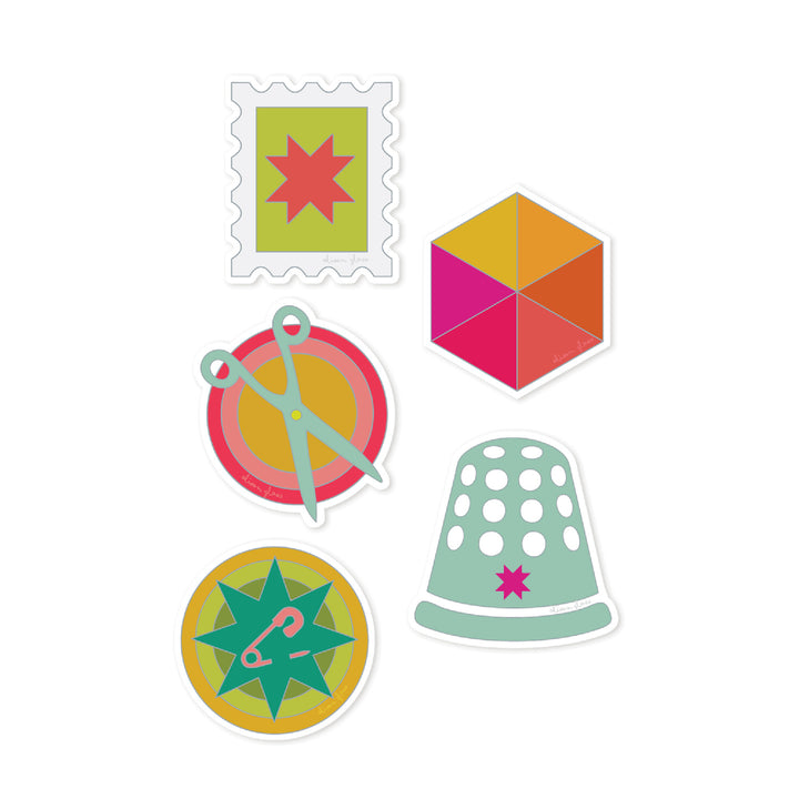 Alison Glass Handiwork Vinyl Sticker Set