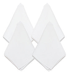 White Handkerchiefs for Embroidery
