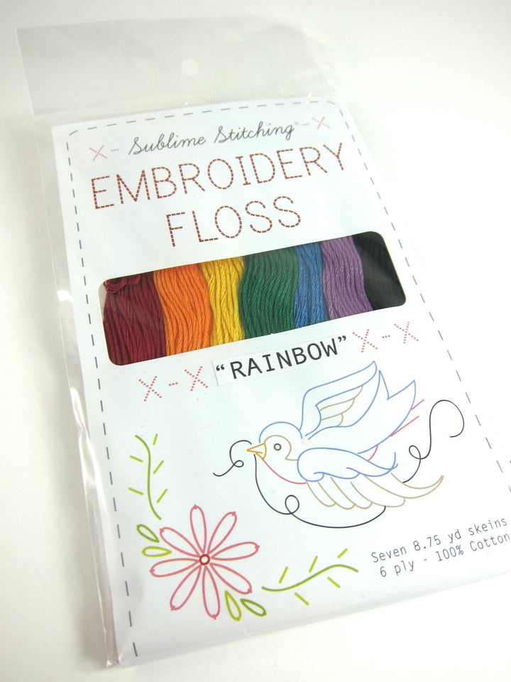 Sublime Stitching Rainbow Embroidery Floss Set Floss - Snuggly Monkey