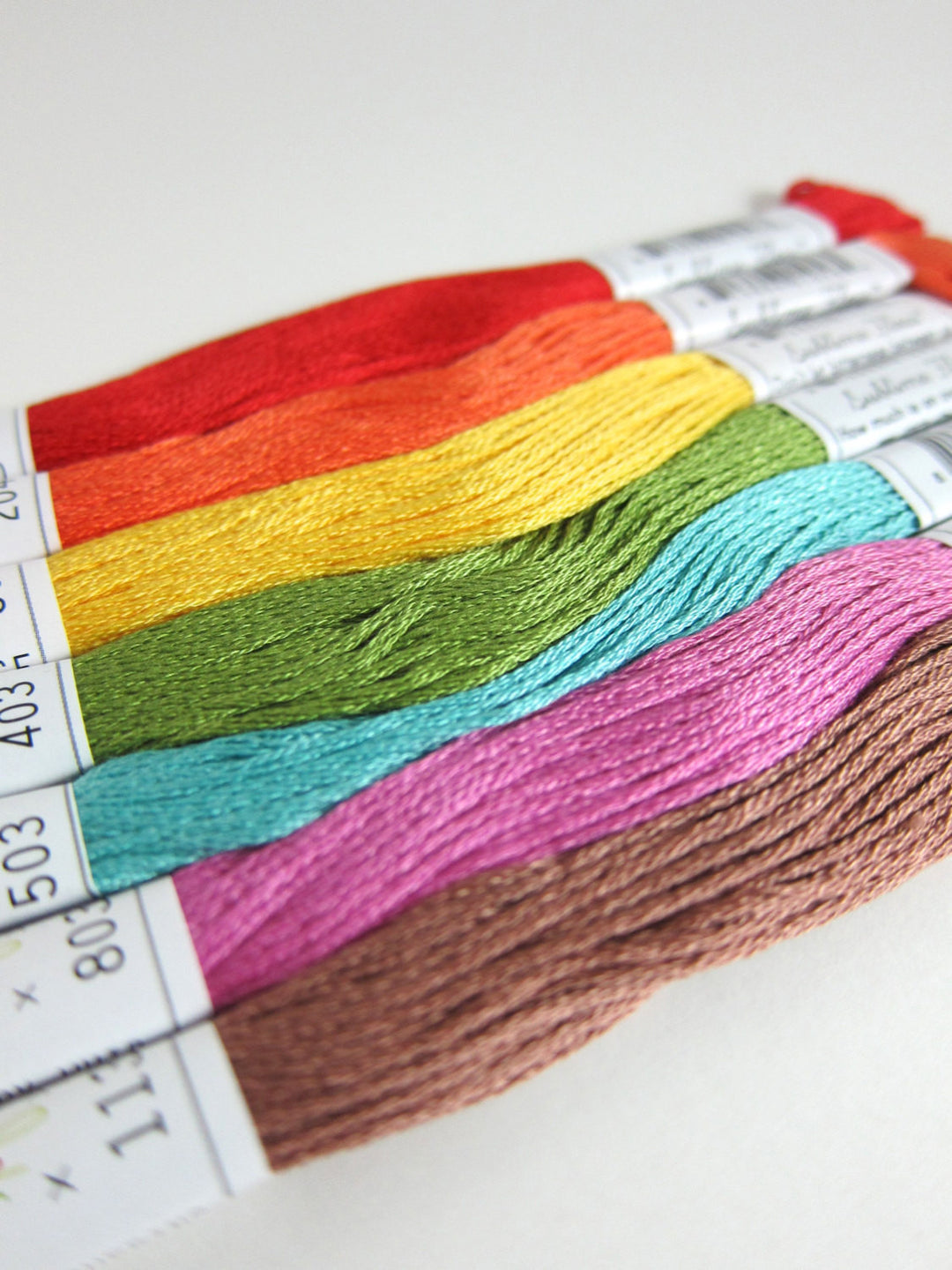Embroidery Floss Set - Sublime Stitching Fruit Salad Palette Floss - Snuggly Monkey