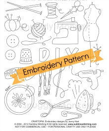 Sublime Stitching Craftopia Hand Embroidery Pattern Patterns - Snuggly Monkey