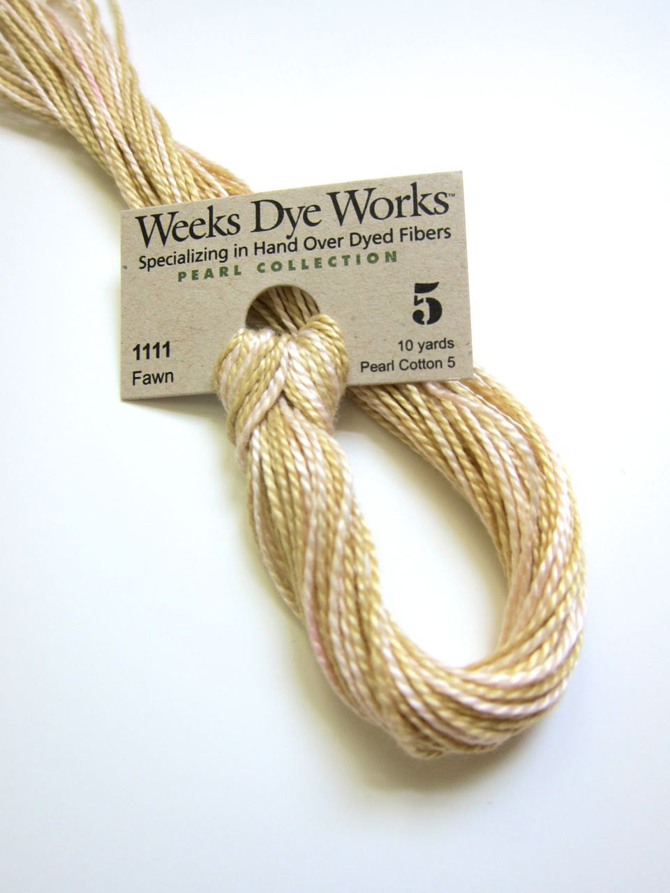 Weeks Dye Works Perle Cotton Floss - Fawn (Size 5) Perle Cotton - Snuggly Monkey