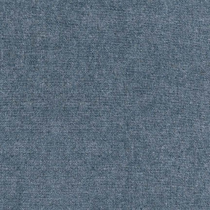 Indigo Washed Chambray Fabric 4.5 oz (I011-1467)