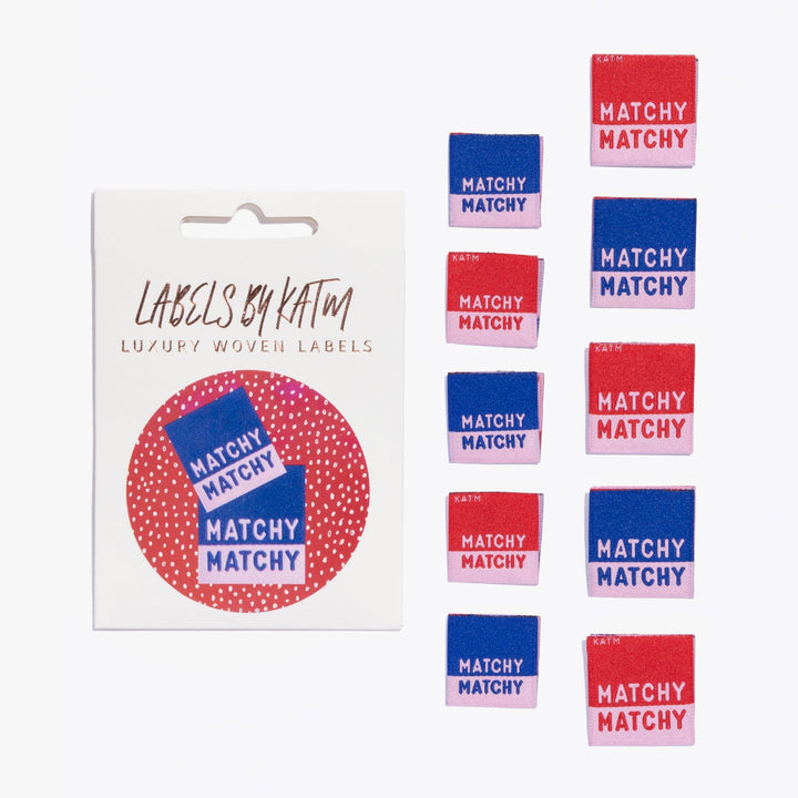 MATCHY MATCHY Woven Labels