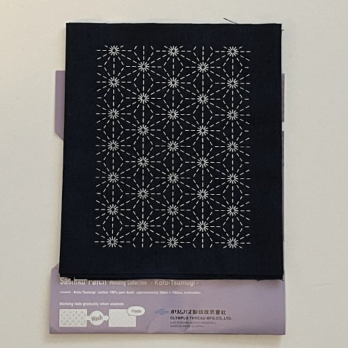 Sashiko Patches for Mending, Quilting and Patchwork