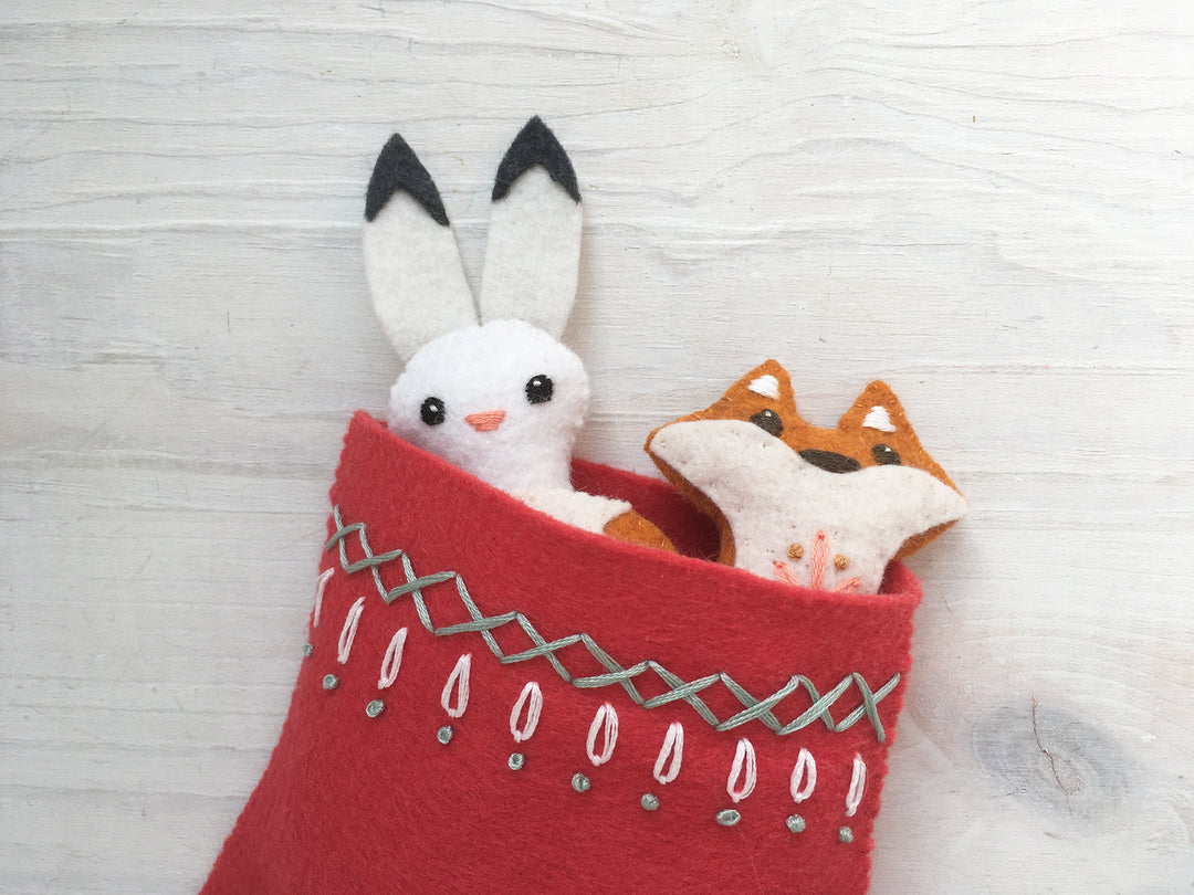 PDF PATTERN - Heart & Home Wool Felt Ornaments Pattern – Snuggly Monkey