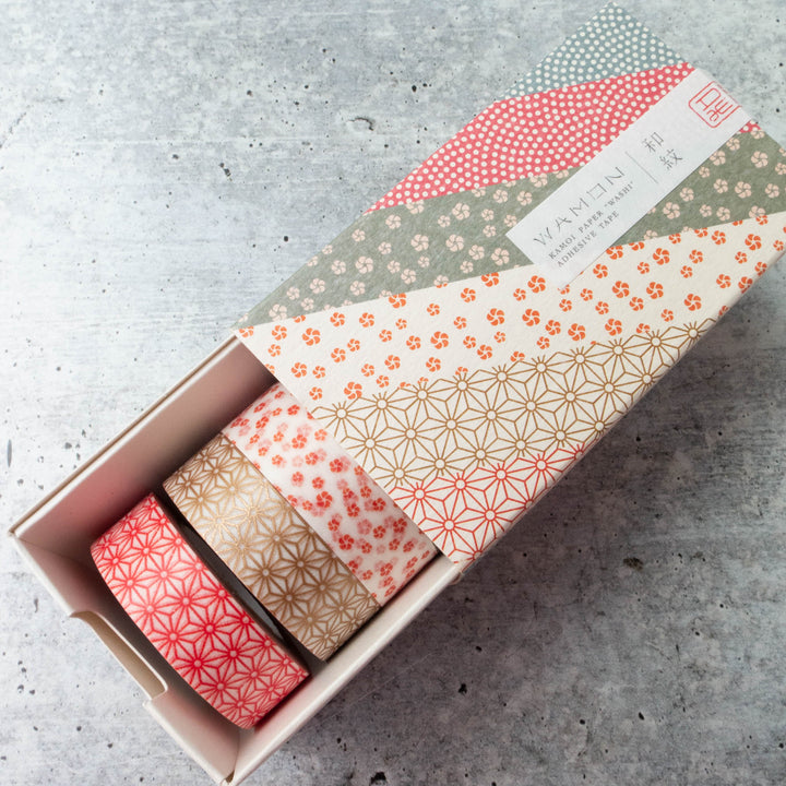 Wamon Japanese Washi Tape Collection