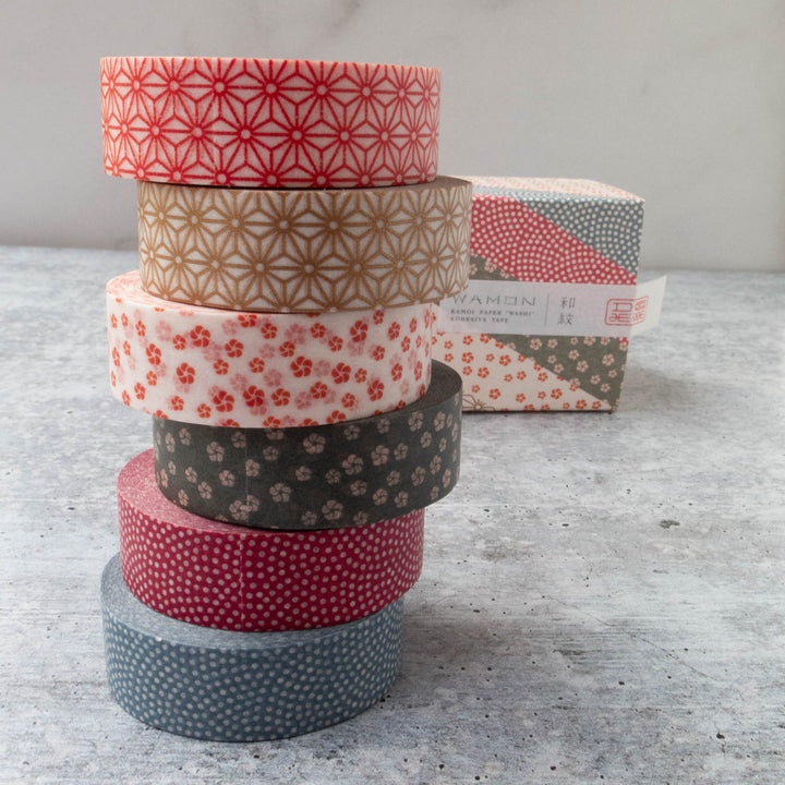 Wamon Japanese Washi Tape Collection