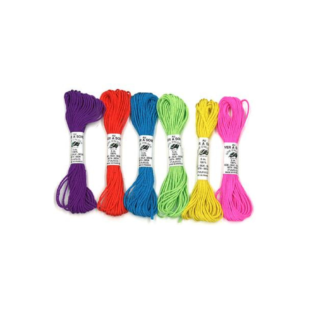 Soie D' Alger Thread Set - Fluorescent