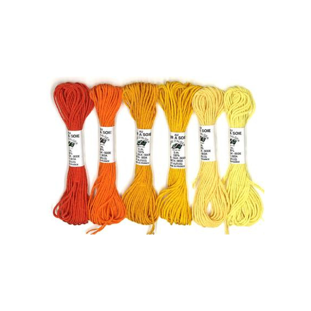 Soie D' Alger Thread Set - Yellows