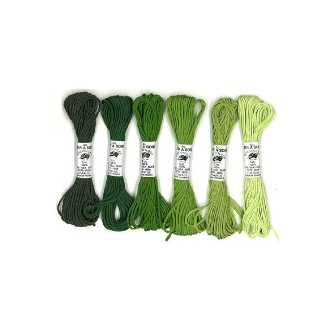Soie D' Alger Thread Set - Green