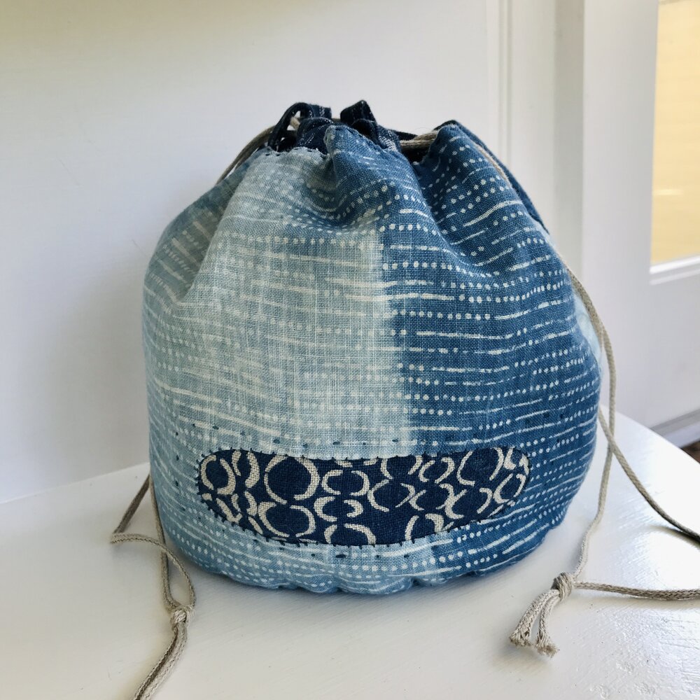 Handstitched Drawstring Bag Pattern
